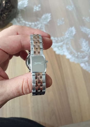 Slazenger Kadın Gri Beyaz Klasik Saat  orjinal - Görsel 3