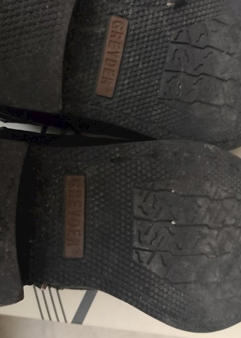 36 Greyder Kadın Siyah Deri Yüksek Topuklu Bot - Görsel 8