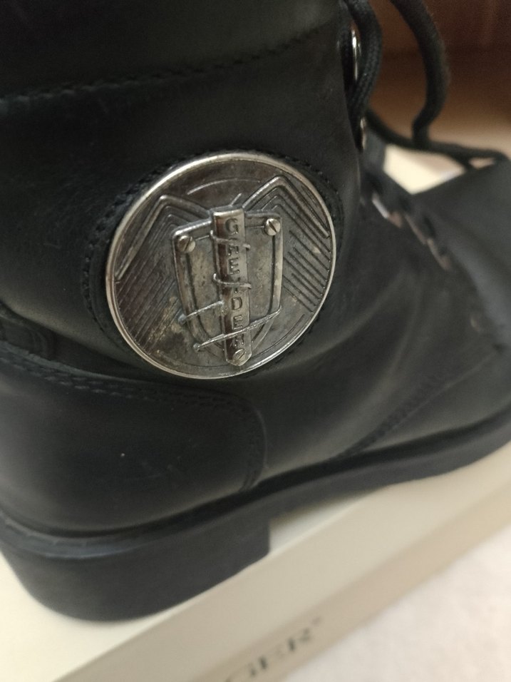 36 Greyder Kadın Siyah Deri Yüksek Topuklu Bot - Görsel 2