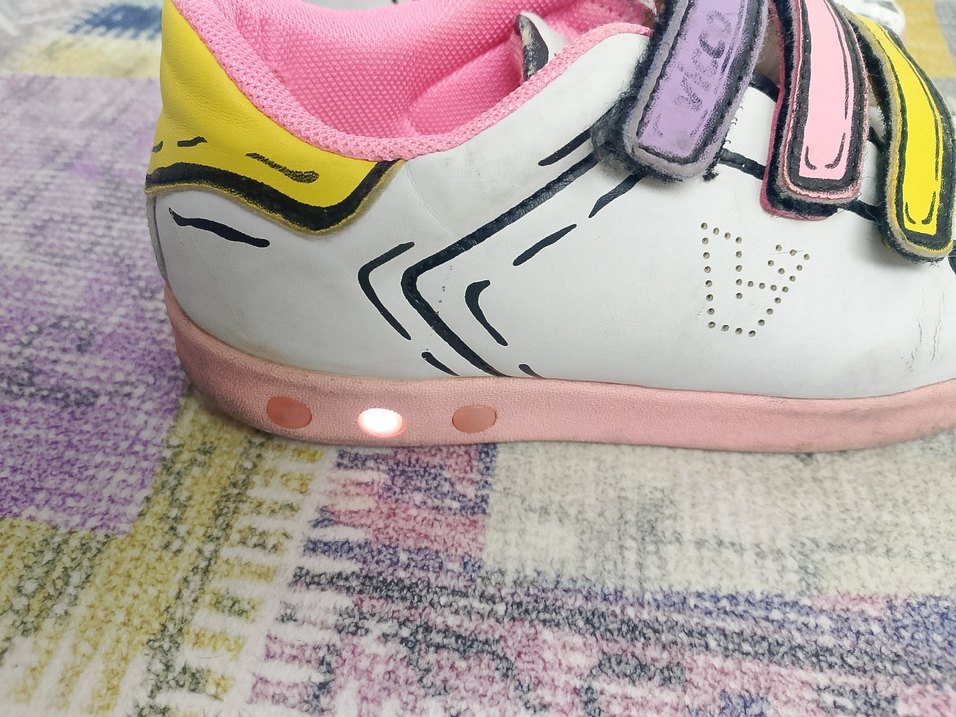 Vicco ışıklı  Renkli Cırt Cırtlı Spor Ayakkabı - Görsel 2