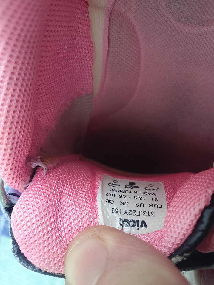 Vicco ışıklı  Renkli Cırt Cırtlı Spor Ayakkabı - Görsel 5