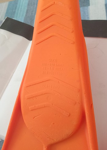 31-33 no Erkek Turuncu Spor Kauçuk Su Ayakkabısı dunlop - Görsel 6