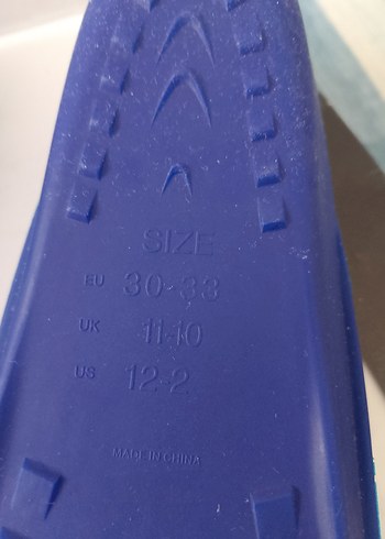 30-33no  Mavi Tryon Erkek Su Ayakkabısı - Görsel 3