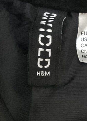 H&M 32 beden HM marka fermuar etek