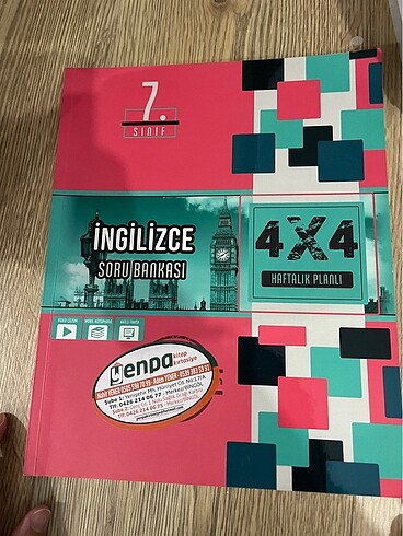 7. Sınıf İngilizce soru bankası