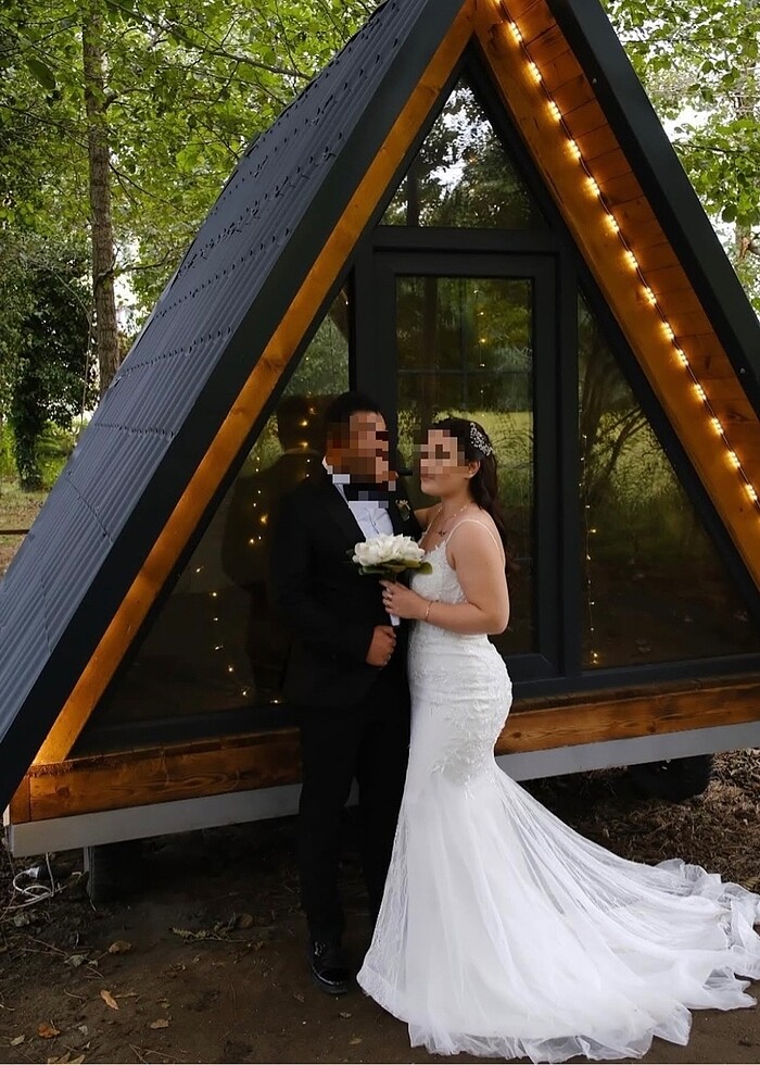 Balık model gelinlik - Görsel 2