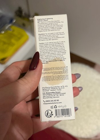 %10 Askorbik Asit & %0.5 Ferulik Asit Serum - Görsel 3