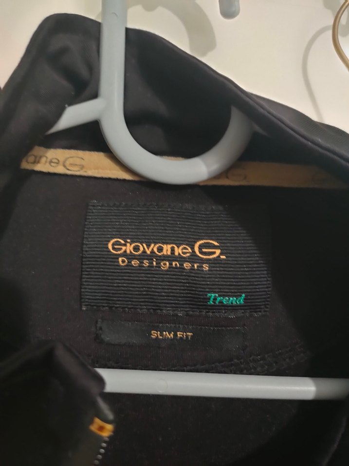 Siyah Fermuarlı Erkek Spor Ceket Giovanne G. - Görsel 2