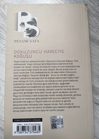 Dokuzuncu Hariciye Koğuşu - Peyami Safa - Görsel 2