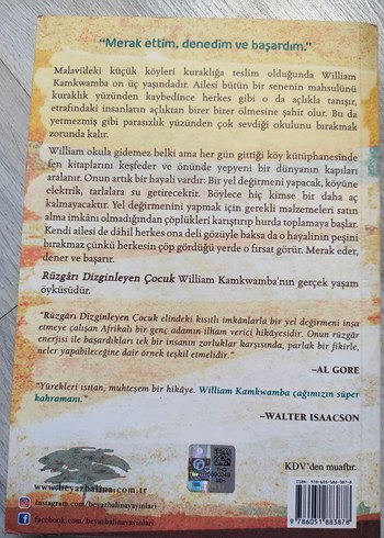 Rüzgarı Dizginleyen Çocuk - William Kamkwamba - Görsel 3