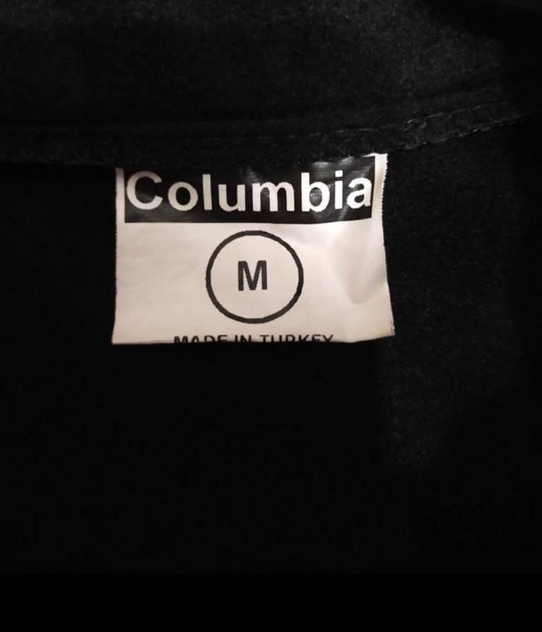 Columbia Siyah Erkek Fermuarlı Mont - Görsel 3