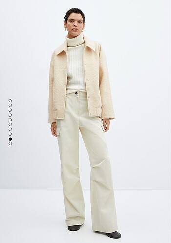 Mango mango oversize bomber ceket