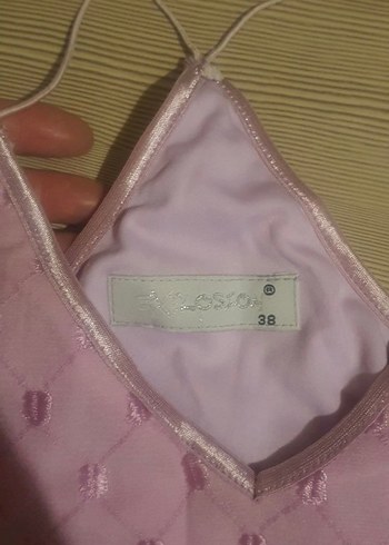 pudra krem renk ekoseli mini etek - Görsel 5