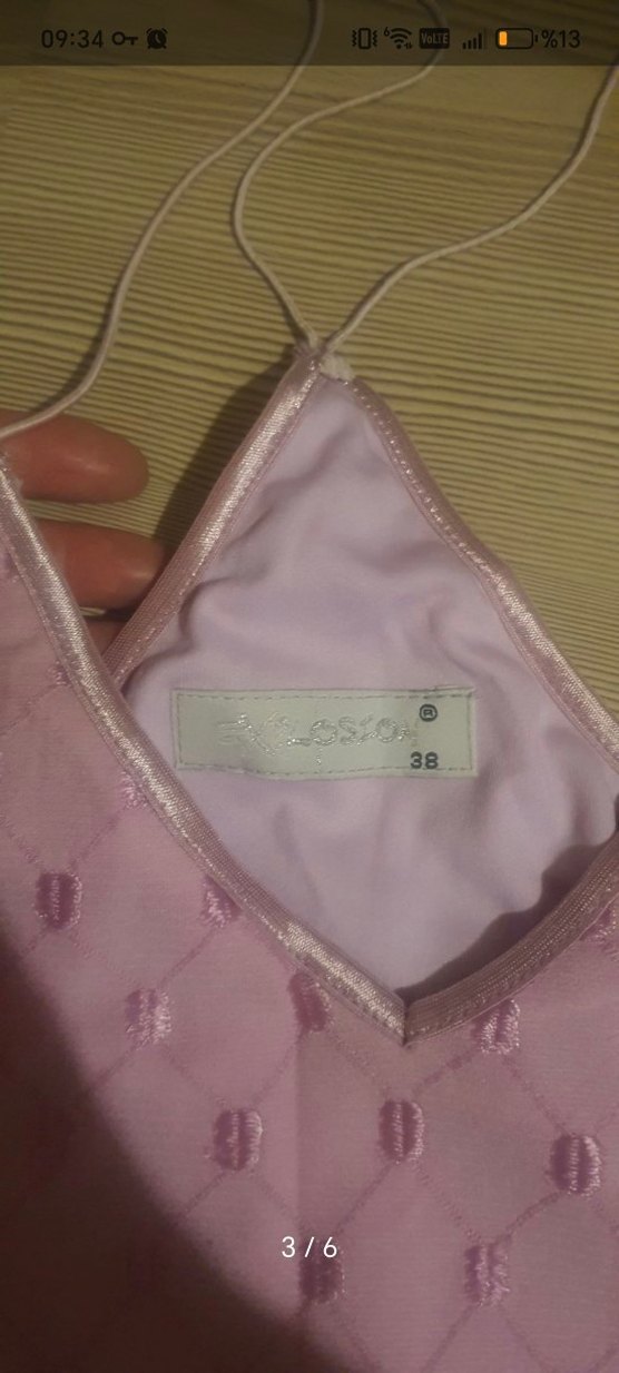 pudra krem renk ekoseli mini etek - Görsel 5