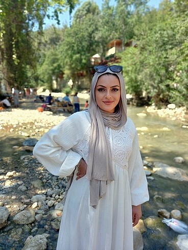 m Beden beyaz Renk Elbise