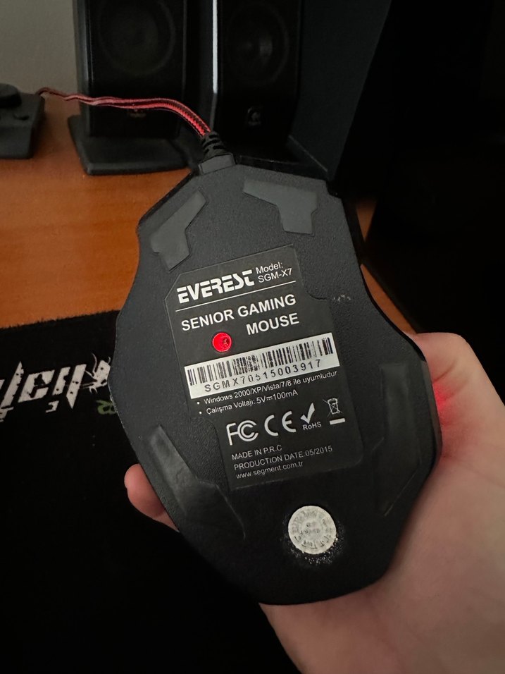 Çok Renkli LED Işıklı Karanlık Klavye - Görsel 3