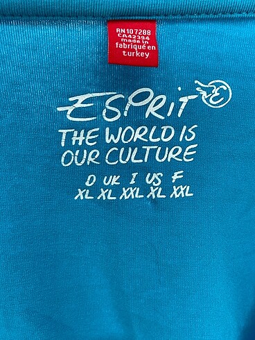 xl Beden mavi Renk Esprit T-shirt %70 İndirimli.