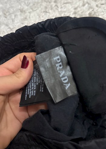 Kadın Siyah Fermuarlı Sweatpant - Görsel 5