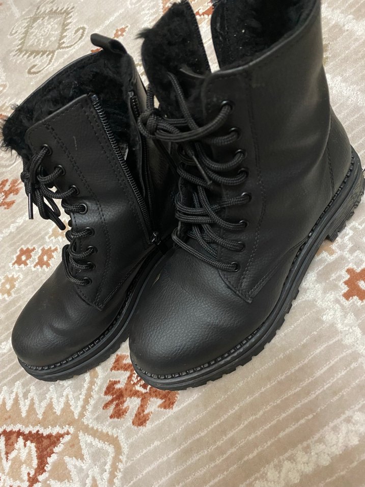 lcw kadın siyah bot - Görsel 2