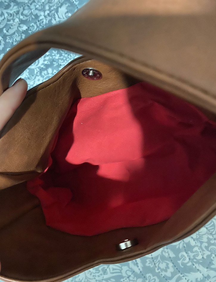 acı kahve kol çantası - Görsel 2