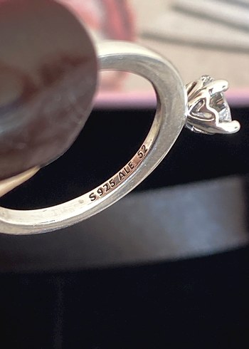 pandora kalp tektaş 925 ayar gümüş yüzük - Görsel 3