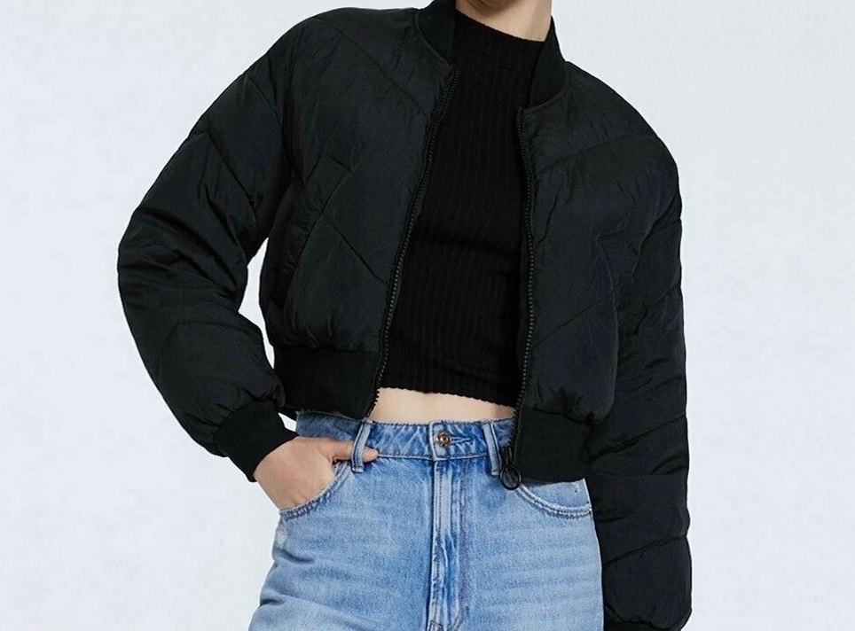 Stradivarius kışlık ceket - Görsel 2