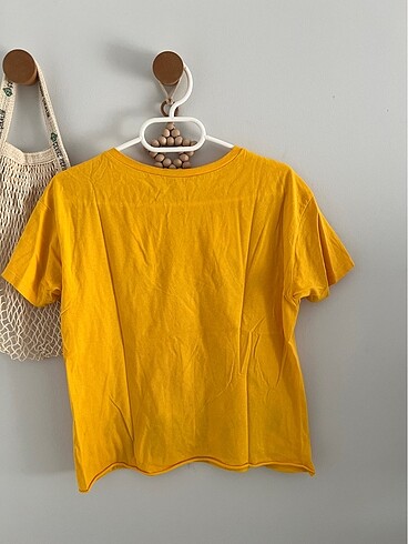 Koton Koton sarı kadın tişört