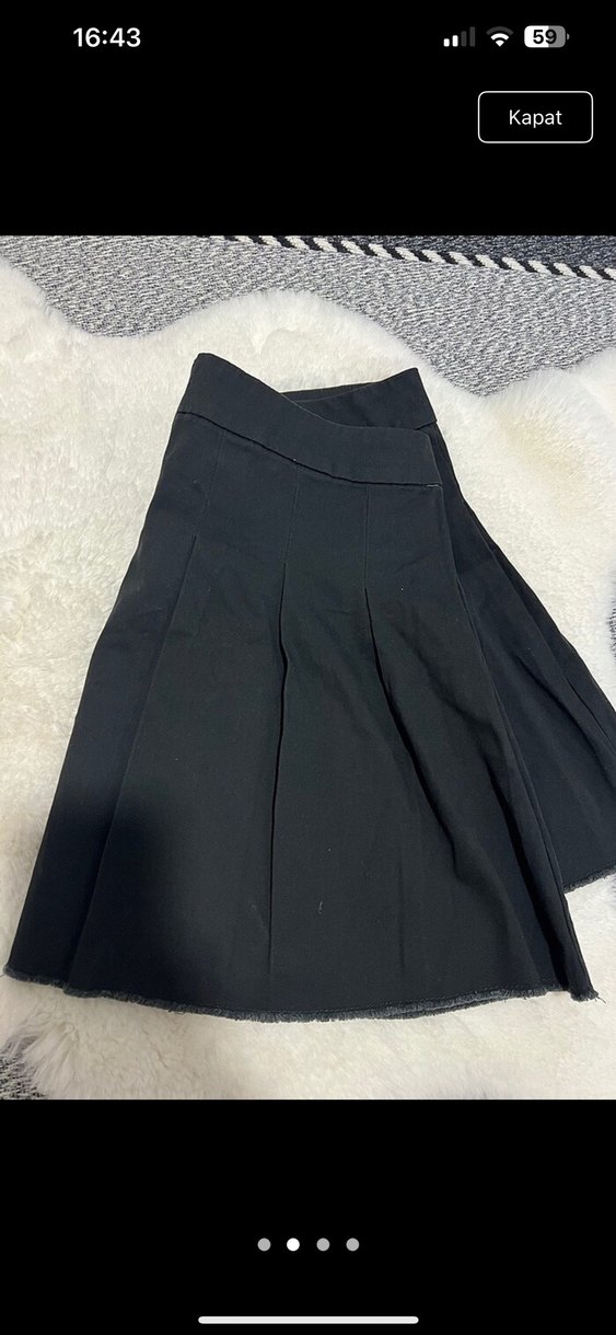 H&M siyah etek y2k - Görsel 2