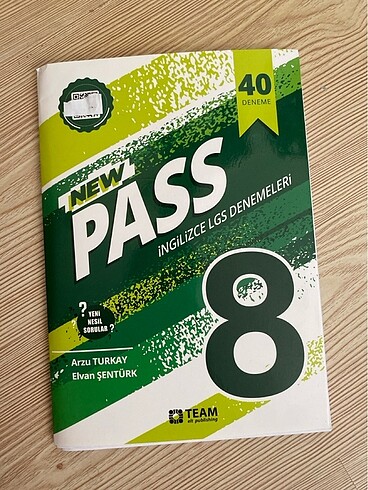 New pass ingilizce LGS denemeleri 40 deneme