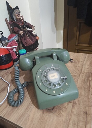 Nostalji çevirmeli telefon 