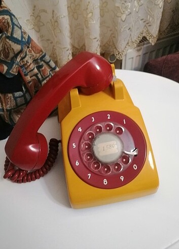 Nostalji çevirmeli telefon 