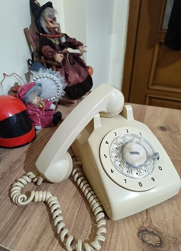 Nostalji çevirmeli telefon 