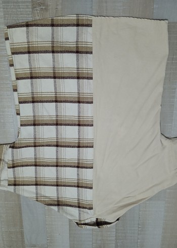 Bej Düğmeli Uzun Kollu Kadın Gömlek - Görsel 3