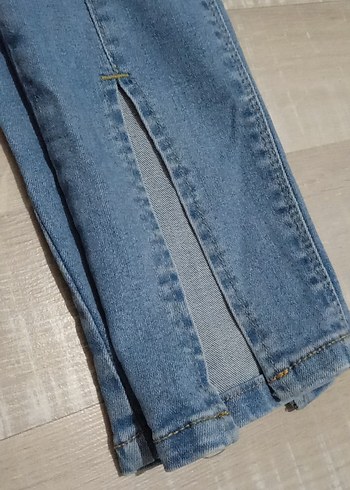 Kadın Mavi Midi Boy Denim Jean - Görsel 2