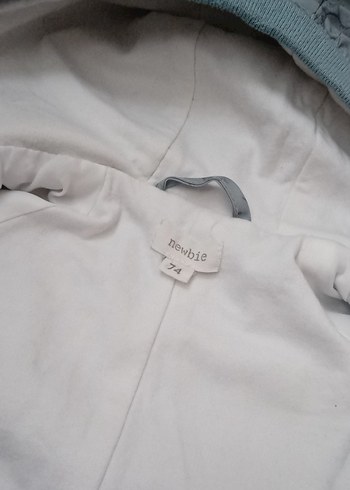 Kapüşonlu Gri Bebek Kayak Tulumu - Görsel 4