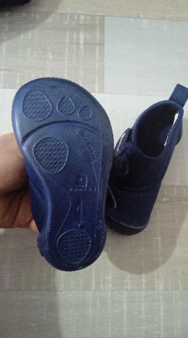 Mavi Erkek Bebek İlk Adım Ayakkabısı - Görsel 3