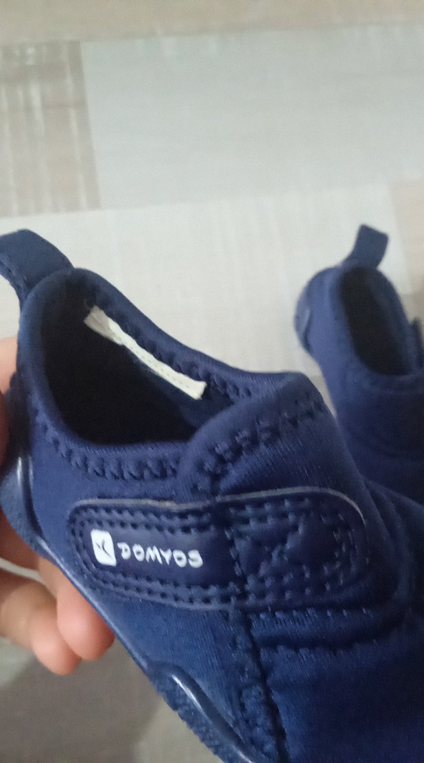 Mavi Erkek Bebek İlk Adım Ayakkabısı - Görsel 4