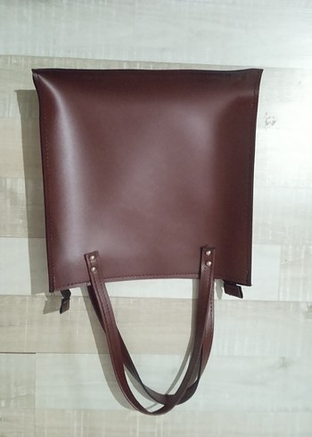 Deri Kahverengi Kadın Çanta - Görsel 3