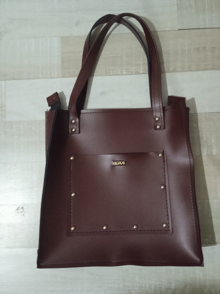 Deri Kahverengi Kadın Çanta - Görsel 2