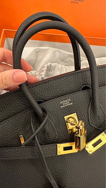 Beden siyah Renk Hermes Birkin 30