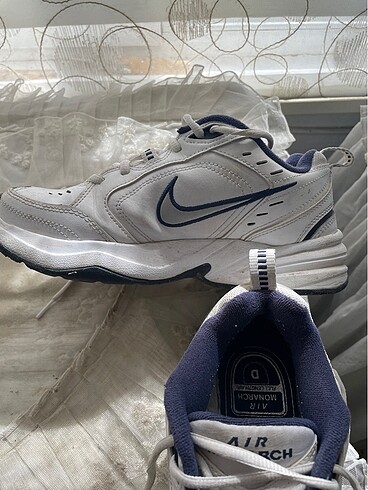 Nike Nike air monarch 4 IV beyaz mavi ayakkabi