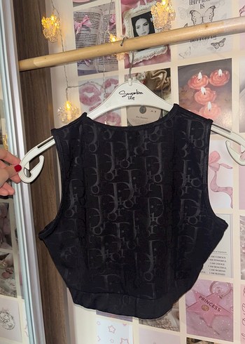 Dekolteli dior bluz - Görsel 3