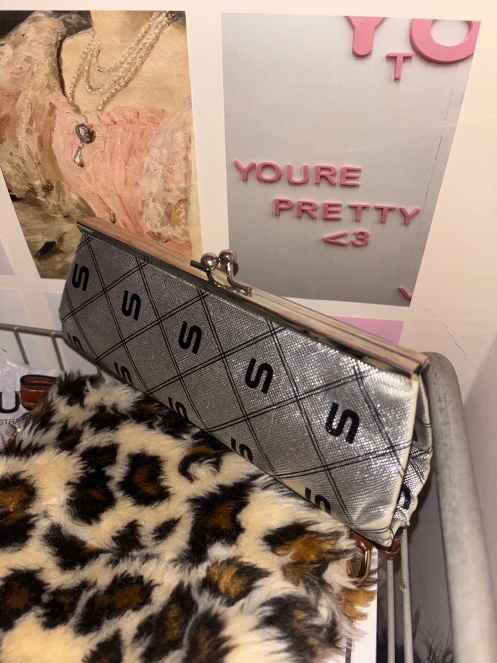 Gri Kadın Portföy Çanta - Görsel 3