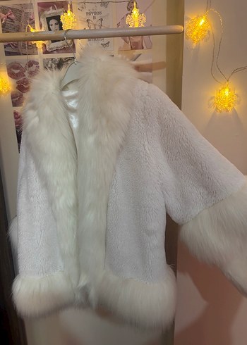 Beyaz Tüylü kürk - Görsel 4