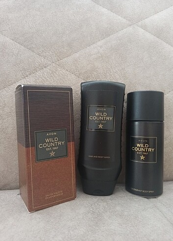 Avon Wild Country Erkek Parfüm Seti