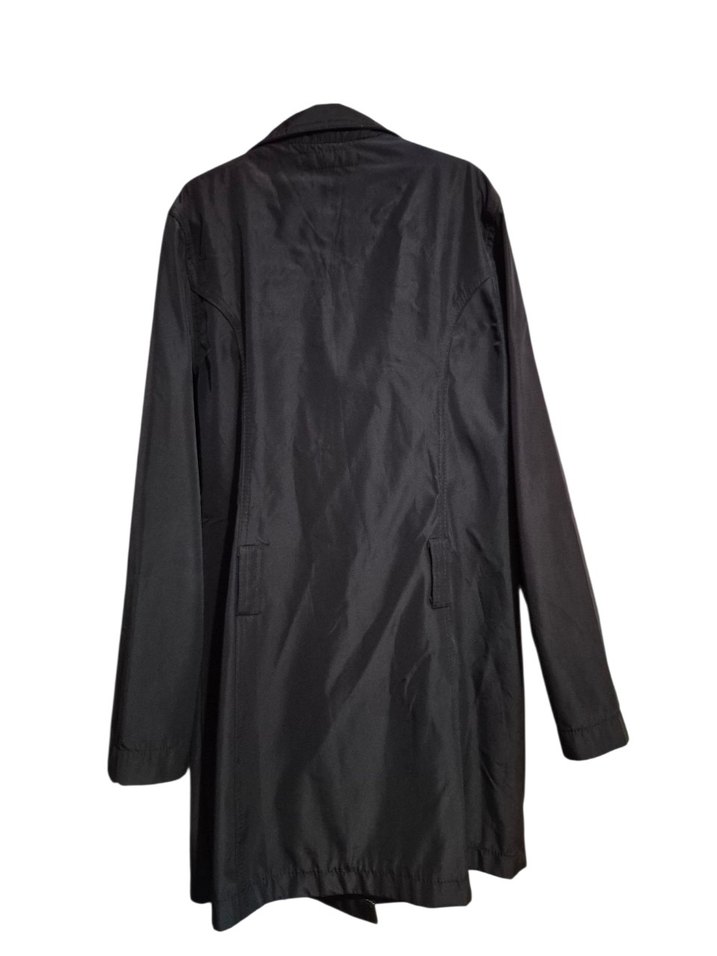 Düğmeli Midi Kadın Trençkot - Görsel 4