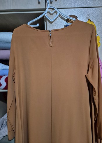Camel Uzun Kollu Salaş Tunik - Görsel 5