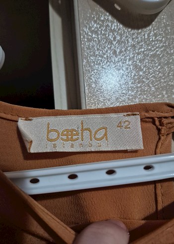 Camel Uzun Kollu Salaş Tunik - Görsel 6