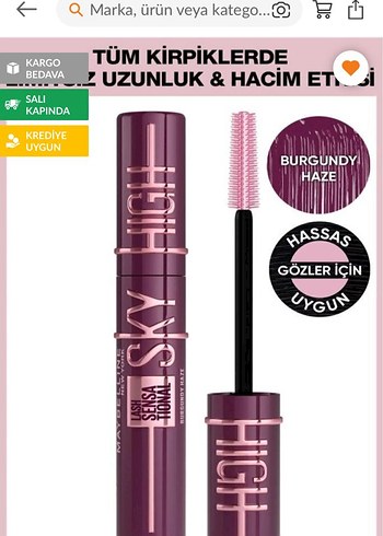 maybelline rimel - Görsel 2