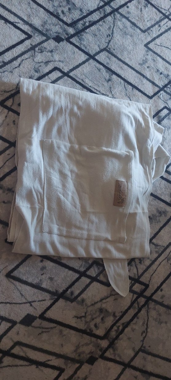 bej Bebek Kanguru Sling - Görsel 2